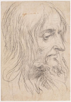 A 089
<br/>
Manskop, driekwart naar rechts
<br/>
<em>Anoniem It (16de eeuw)</em>